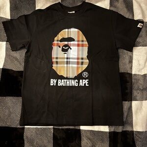 Bape Black T-Shirt with Iconic Logo